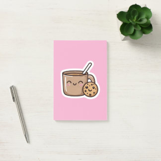 Tea and Cookie Post-it Klebezettel