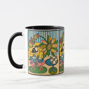 "Tea and Tuxie" 11 oz Becher Tasse