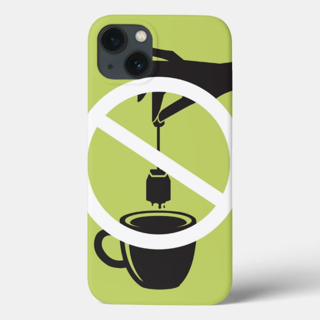 Tea Bag Case-Mate iPhone Hülle (Rückseite)