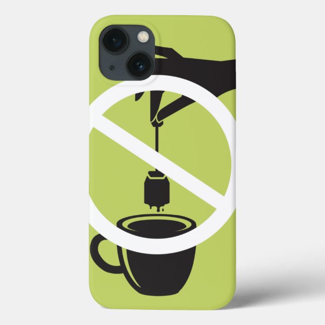 Tea Bag Case-Mate iPhone Hülle (Rückseite)