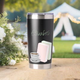 Tea & Books Bridal Shower Thermobecher