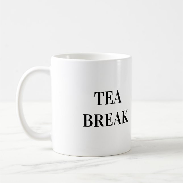 TEA BREAK KAFFEETASSE (Links)