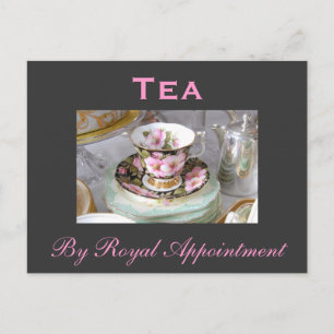 Tea 'By Royal Appoinment' Postcard Postkarte
