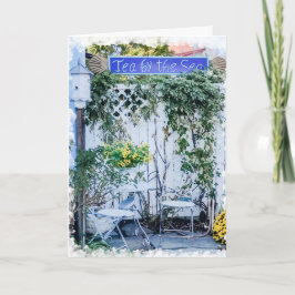 Tea by the Sea - Notecard Karte