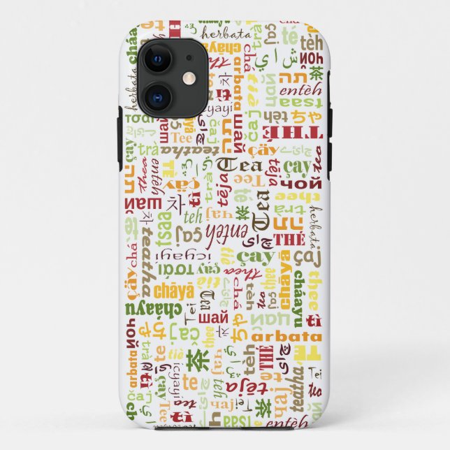Tea Case-Mate iPhone Hülle (Rückseite)