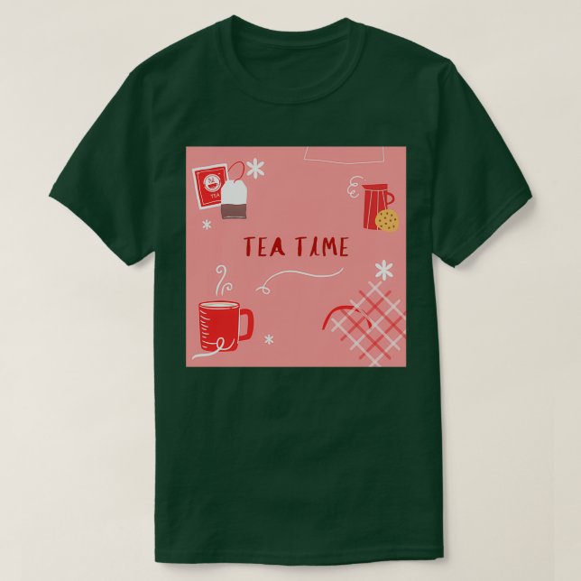 Tea Cup 13 T-Shirt (Design vorne)
