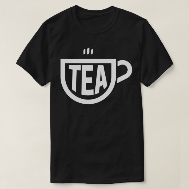 Tea Cup für Teefreunde T-Shirt (Design vorne)