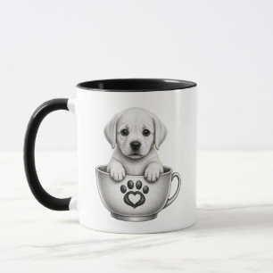 Tea Cup Labrador Retriever Welpe Tasse