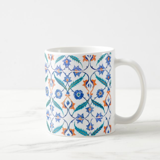 Tea decorated cup kaffeetasse (Rechts)