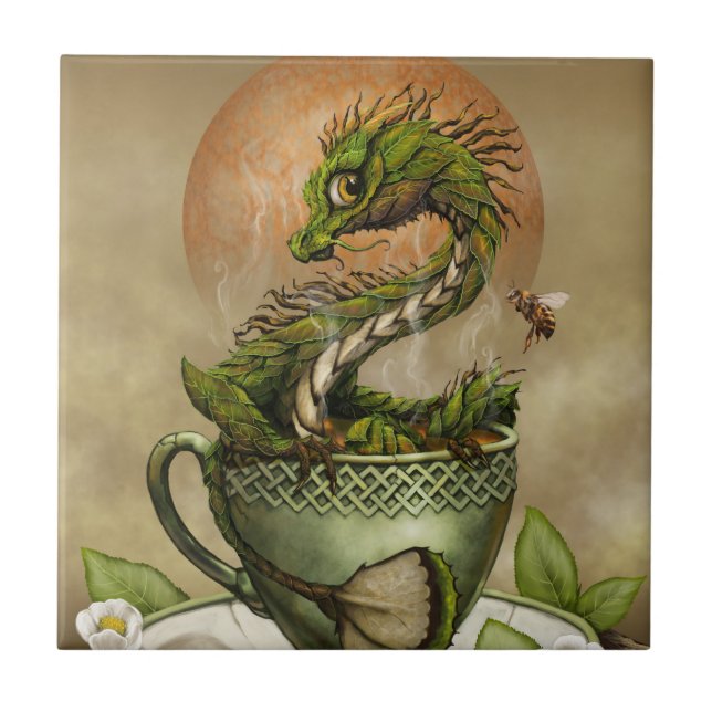 Tea Dragon Tile Fliese (Vorderseite)