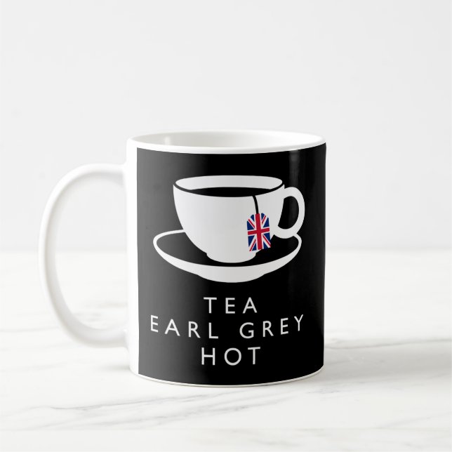 Tea Earl Gray Hot - Fun English Novelty Memorabili Kaffeetasse (Links)