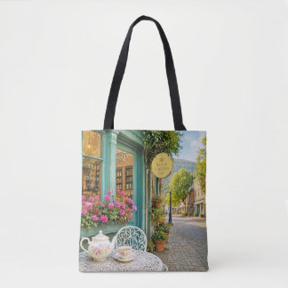 Tea & Friends Café-Tasche – Europäische Straßensze