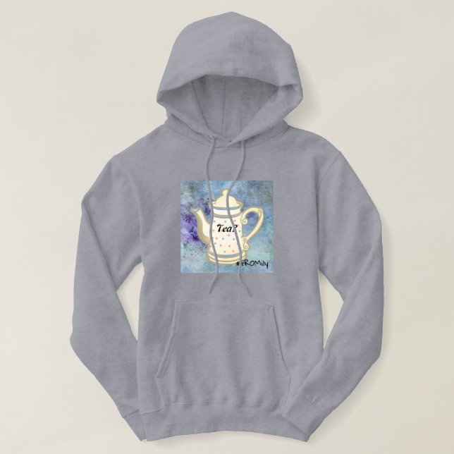 Tea? #FROMily from Fandom Liu Diner Design Hoodie (Design vorne)