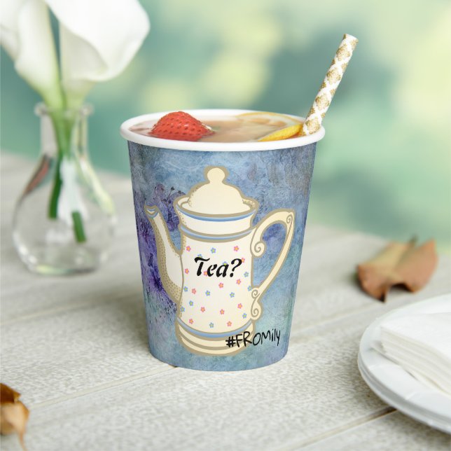 Tea? #FROMily from Fandom Liu Diner Design Pappbecher (In Situ)