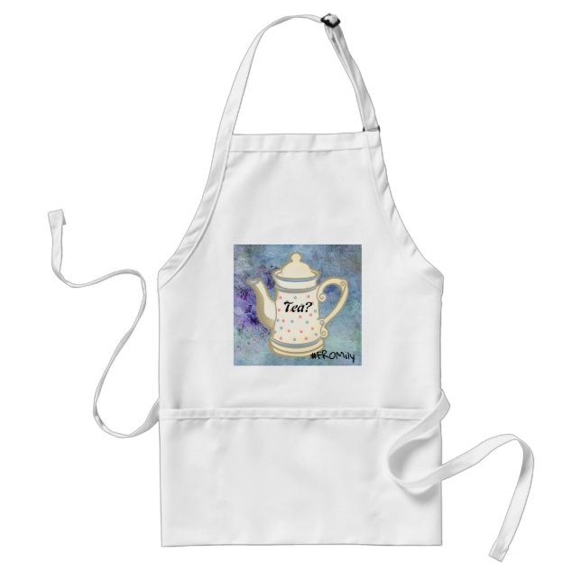 Tea? #FROMily from Fandom Liu Diner Design Schürze (Vorne)