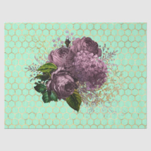 Tea Garden Bee Series Design 32 Seidenpapier