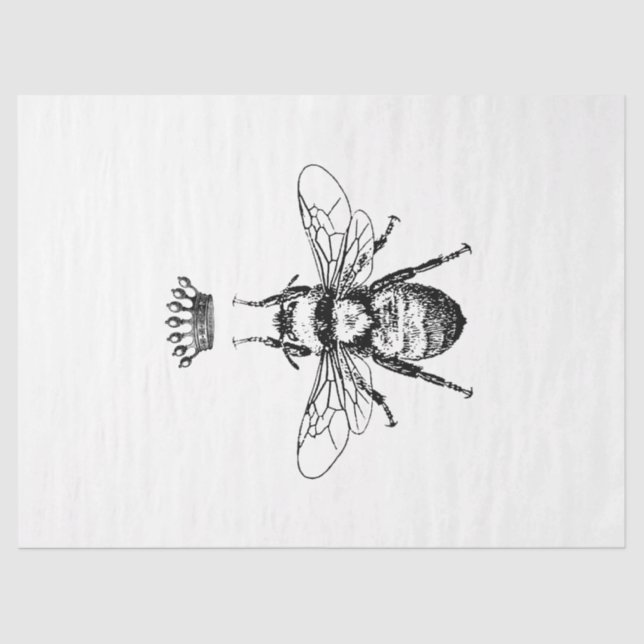 Tea Garden Bee Series Design 51 Seidenpapier (Vorderseite)