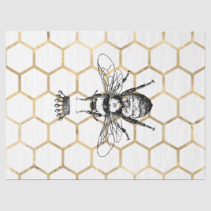 Tea Garden Bee Series Design 55 Seidenpapier