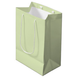 Tea Green Solid Blank Color Mittlere Geschenktüte