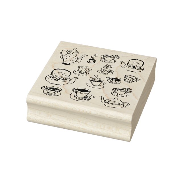 Tea Gummistempel (Stempel)
