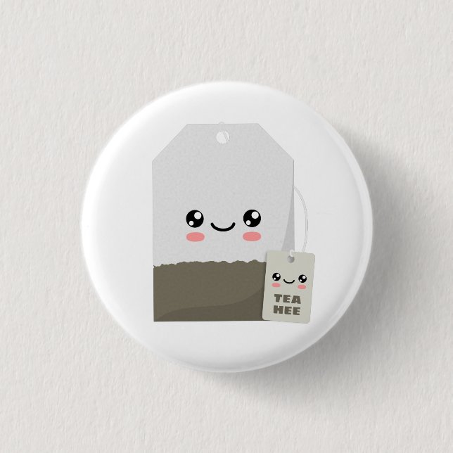 Tea Hee Button (Vorderseite)