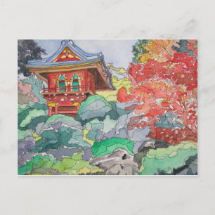Tea House in San Francisco Postkarte
