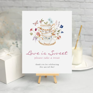 Tea Love Is Sweet Poster