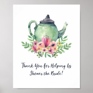 Tea Party Brautjungfern Abschiedsfete Dekoration