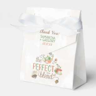 Tea Party Bridal Polterabend Die perfekte Mischung Geschenkschachtel