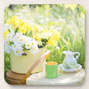 Tea Party & Daisies Untersetzer (Set von 6 Jahren)