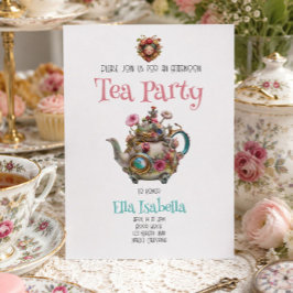 Tea-Party Einladung