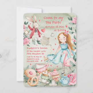 Tea-Party Einladung
