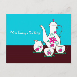 Tea-Party Einladungen