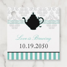 Tea Party Gastgeschenk Hochzeit Tags
