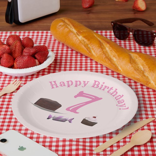 Tea-Party Geburtstag Pappteller (Von Creator hochgeladen)