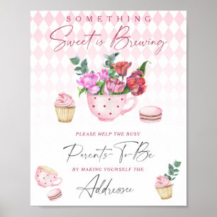 Tea Party - Hilfe für die beschäftigten werdenden  Poster