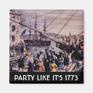 TEA-PARTY-Party wie 1773 Magnet