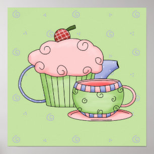 Tea-Party Poster