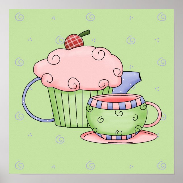 Tea-Party Poster (Vorne)