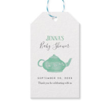 Tea Party Shabby Chic Babydusche Danke