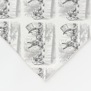 Tea Party Vintage Alice im Wunderland Decke