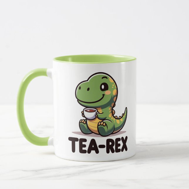 Tea-Rex Dinosaur Tea Tasse (Links)