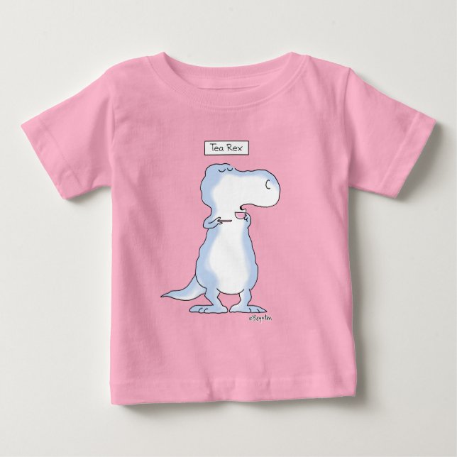 TEA REX Dinosaurier von Boynton Baby T-shirt (Vorderseite)