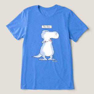TEA REX Dinosaurier von Boynton Tri-Blend Shirt