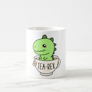 Tea-Rex Niedlich T-Rex Dinosaur Kawaii Funny Dino  Kaffeetasse