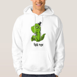 Tea Rex T-Rex Dinosaurier Dino Kaffee Hot Drink Co Hoodie