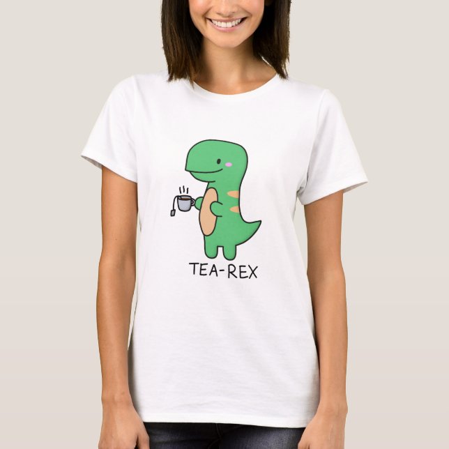 Tea-rex T-Shirt (Vorderseite)
