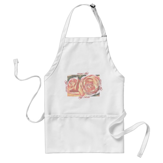 Tea Rose aus dem Garten Schürze (Vorne)