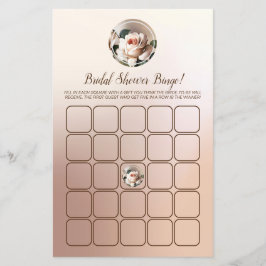 Tea Rose Brautparty Bingo Game