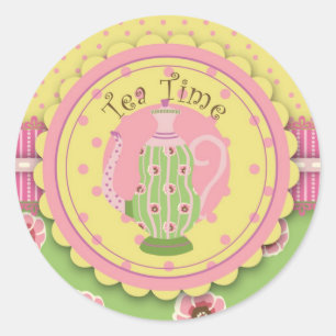 Tea Service Sticker